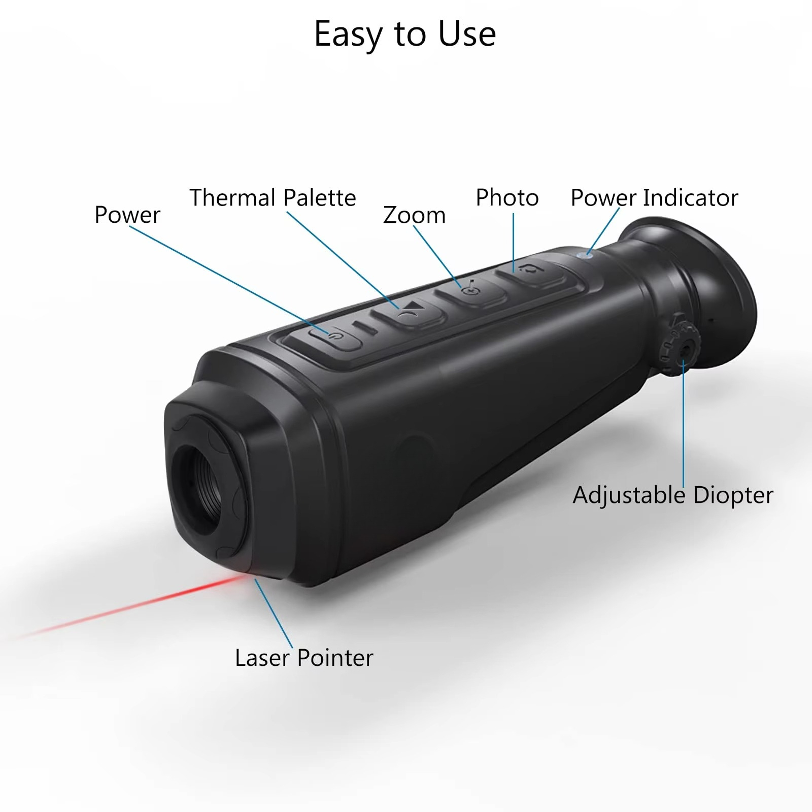 Hunting Imaging Camera Thermal - огляд і ціна Thermal Scope Night Vision Monocular