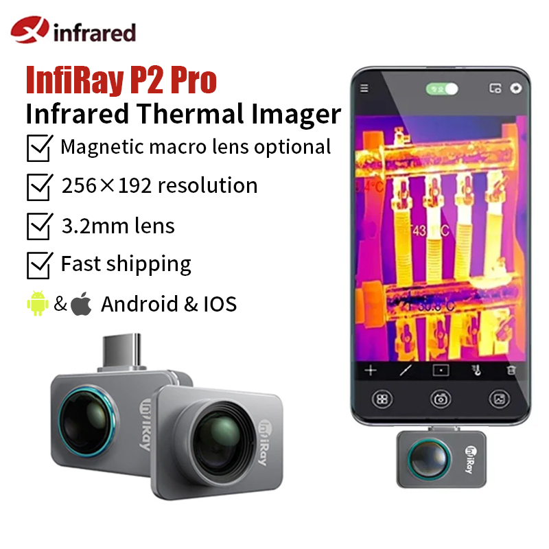Infiray P2 Pro Thermal Camera  - огляд і ціна Nf 521 Thermal Imaging Camera