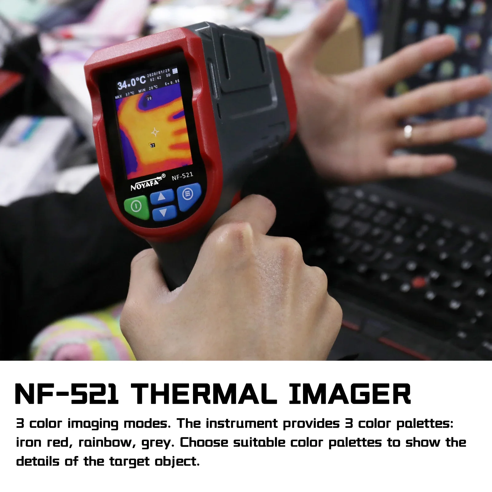 NF-521 Handheld Infrared Therm - огляд і ціна Nf 521 Thermal Imaging Camera