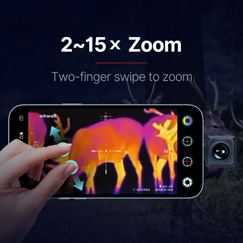 InfiRay T2 Pro Thermal Imager  - огляд і ціна Nf 521 Thermal Imaging Camera