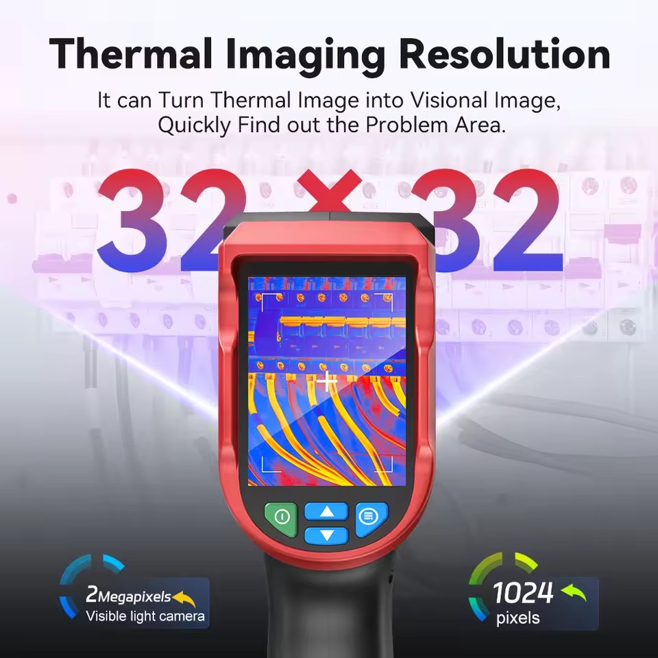 Noyafa NF-521 Infrared Thermal - огляд і ціна Nf 521 Thermal Imaging Camera